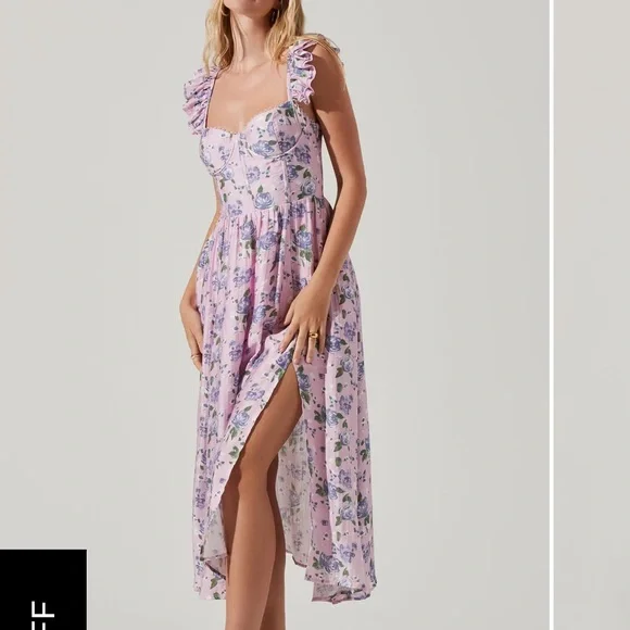 Astr | Dresses | Wedelia Floral Bustier Ruffle Midi Dress Astr Small | Poshmark Astr | Dresses | Wedelia Floral Bustier Ruffle Midi Dress Astr Small | Poshmark